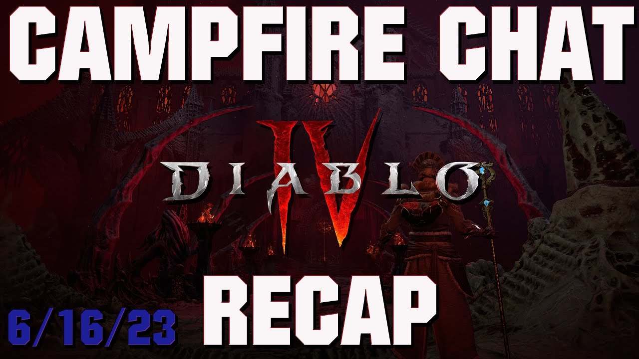 Diablo 4 Campfire Chat Stream Recap Nightmare Dungeon Buffs Season 1 Renown Rest Gems tab