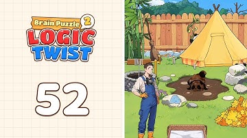 Brain Puzzle 2: Logic Twist Level 52 Find Panda