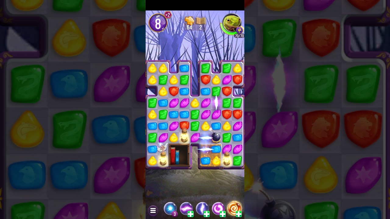 Harry Potter: Puzzles & Spells level 1055 no boosters