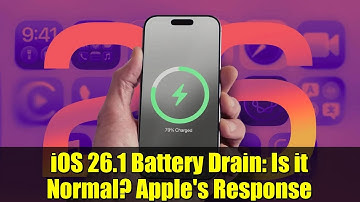 iOS 26.1 Battery Drain: Is it Normal? Apple