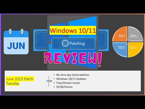June Patch Tuesday Windows 10 KB5027215 Windows 11 KB5027223 KB5027231 June Patches Quick Review