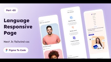 Build and Deploy Next JS  Tailwindcss  React Website Responsive  Landing Page, Learning Online