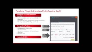 Webinar:  Building a Multi Service Cloud Business with Parallels Plesk Automation