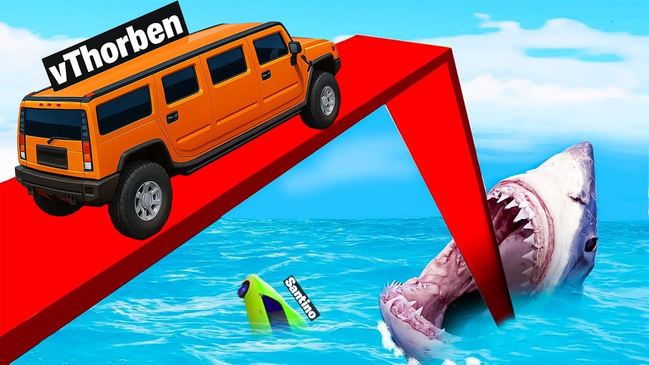 *MEGA* Limousine Parkour in GTA !