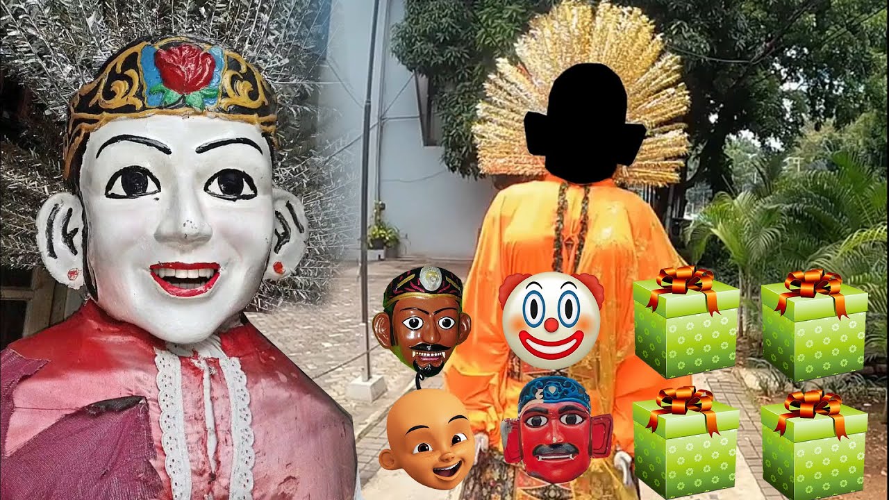 SERU! ONDEL ONDEL ASIK NONTON FILM ONDEL ONDEL CARI KEPALA DI DALAM KADO ,LUCU BIKIN KETAWA