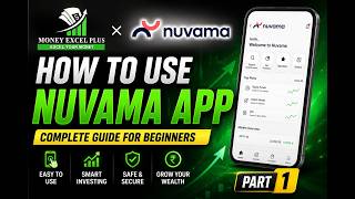 How to use Nuvama App part 1  | Money Excel Plus screenshot 5