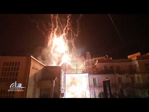 Spettacolo Lumino PiroMusicale ad apertura della Notte Bianca a Gualtieri Sicaminò (ME)