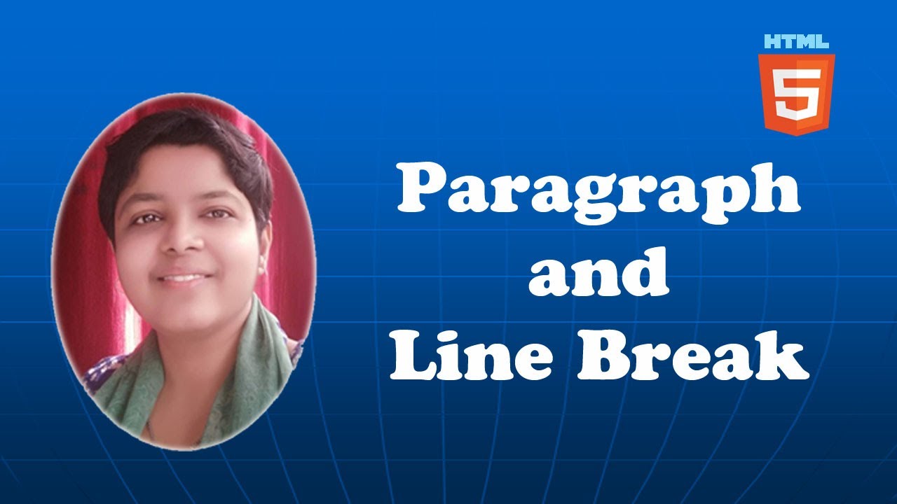 HTML: Paragraph and Line Break - YouTube