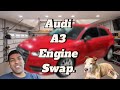 2014 Audi A3 Engine Swap, Bearing Knock Destroyed the Engine