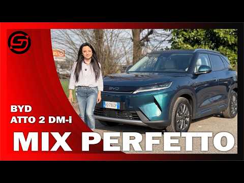 Video BYD ATTO 2 DM-i Ottima soluzione l'ibrido da 1000 km