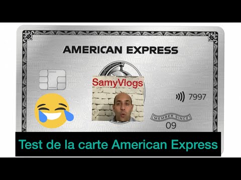 Test de la carte Américain express (Amex) gratuite chez fortuneo