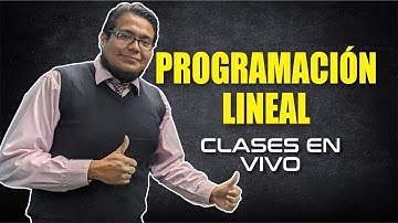 ÁLGEBRA - Programación lineal [ZOOM]