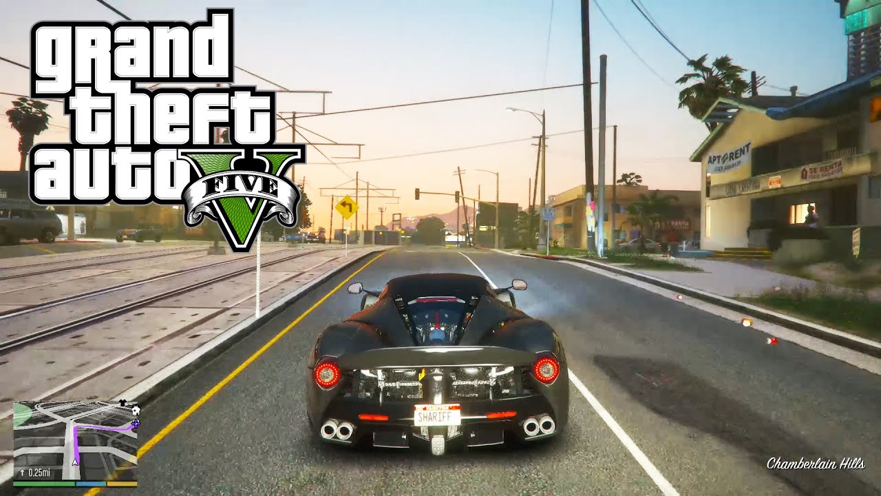 Grand Theft Auto 5 4K Ultra Graphics Gameplay - GTA 5 PC 4K 60FPS - YouTube