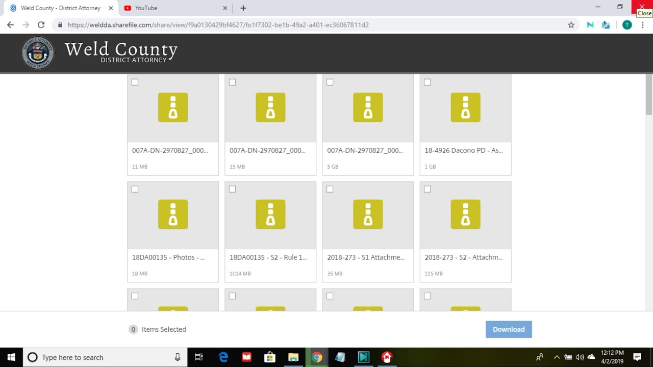 UPDATE Received ALL of The CHRIS WATTS Case Files From Weld County DA