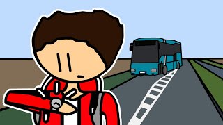Když nevíš kdy jezdí autobus (Animace)
