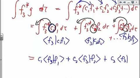 07   08 Operators and Properties   Complete orthonormal basis set 16m 06s