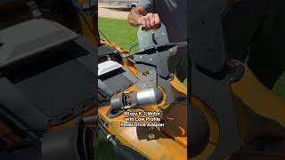 Replacing your kayak pedals with a Bixpy motor in seconds!