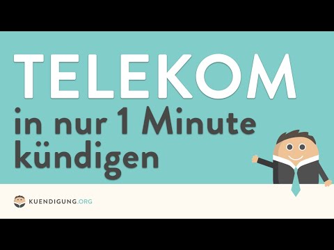 Telekom kündigen - in genau 1 Minute erledigt!