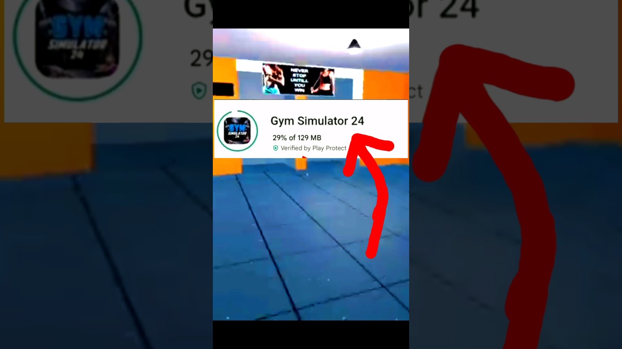 I play "GYM SIMULATOR 24" on mobile// 
