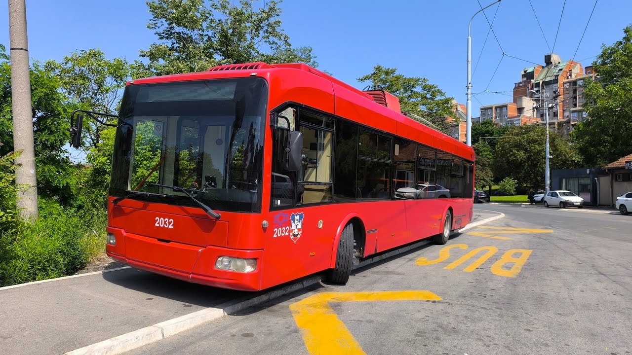 BKM-32100C trolleybuses Serbia, Beograd , Belgrád BKM-32100C trolibuszai 2025.