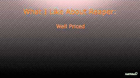 Reaper 101: Introduction to Reaper  - 1. Introduction