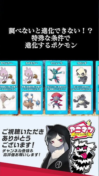 アニマン ポケモン 紹介 解説チャンネル Youtube