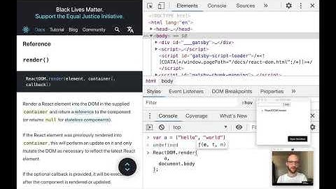 ReactDOM.render | React from first principles 2