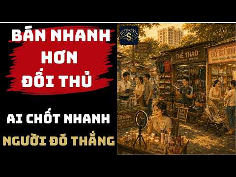 Bán Nhanh Hơn Đối Thủ:10 Chiến Lược Sống Còn Cho Kinh Doanh Nhỏ Khởi Nghiệp Ít Vốn|Thuật Thương Nhân