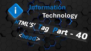 HTML5 Tag - (head) part - 40