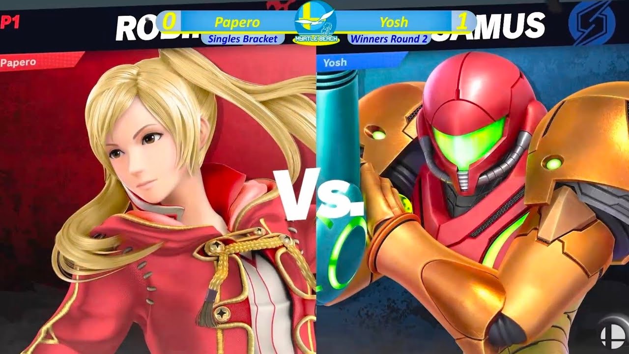 SocaSmash 168 Ultimate Singles: Yosh (Samus) vs Papero (Robin) Winners Round 2