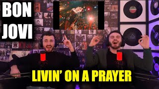 BON JOVI - LIVIN' ON A PRAYER | SUCH A DRIVE AND INTENSITY!!! | FIRST TIME REACTION