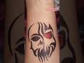 Dark Skull Tattoo 💀 | Power in Ink #youtubeshorts #shorts #trendingshorts