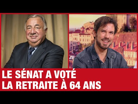 Le Sénat a voté la retraite à 64 ans.