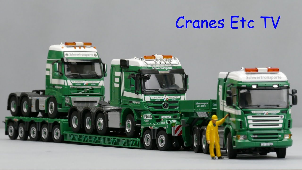 Wsi Martin Brunner Truck Set By Cranes Etc Tv Youtube