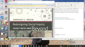 How to make XY plot for fsQCA