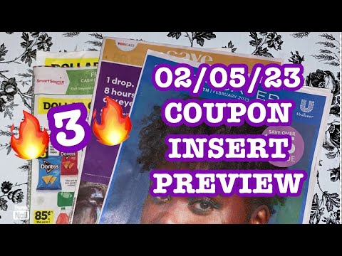 What coupons are we getting? 02/05/23 Coupon Insert Preview {2 Inserts}