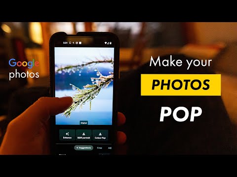 अपनी तस्वीरों को कैसे संपादित करें 📸 अपने Google पिक्सेल / आईफोन पर उन्हें ✨ पीओपी ✨ बनाने के लिए (Google फ़ोटो का उपयोग करके!)