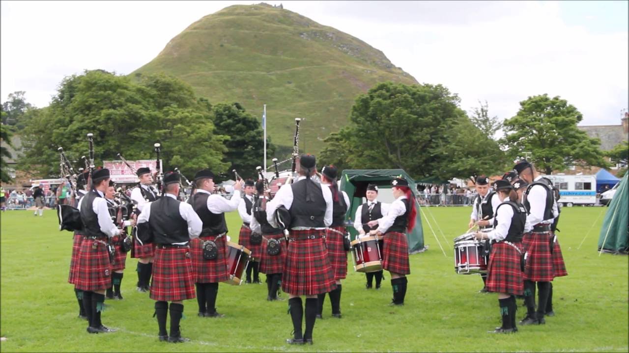North Berwick 2016 Portlethen & District Pipe Band YouTube