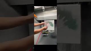 Surface Defect of the Workpiece—Shrinkage Cavity #carbon #ink#Powder Coating#Electrostatic Spraying