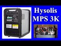 Hysolis MPS 3K Solar Generator: 3kW LF Inverter, 4.5kWh Battery, 1.5kW Solar Input, 12/24V In/out