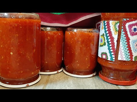 Самая вкусная АДЖИКА! Рецепт аджики на зиму!