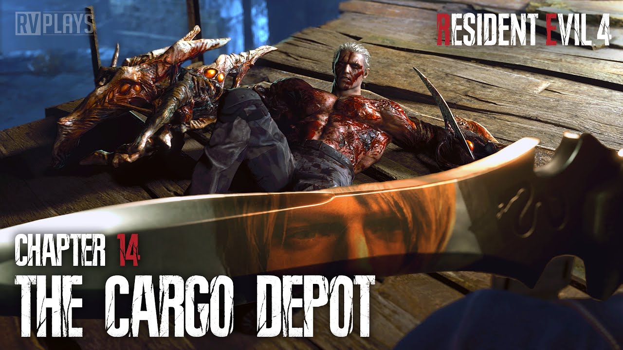 Resident Evil 4 Remake : Chapter 14 - The Cargo Depot (PS5 Gameplay)