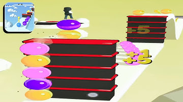 Stack Rider || Max Level‼️All Level Gameplay Android/iOS, New Update Level 122-124