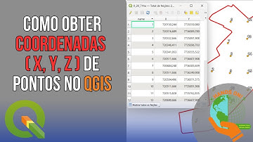 Como obter coordenadas X, Y e Z na tabela de atributos do QGIS