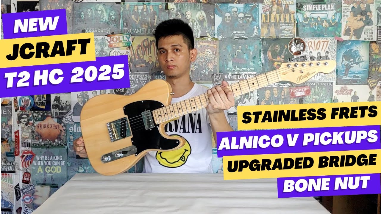 ギター Arthur Techno Craft / Summer Sky Driver JCraft T2-HC 2025 Model | Review - YouTube