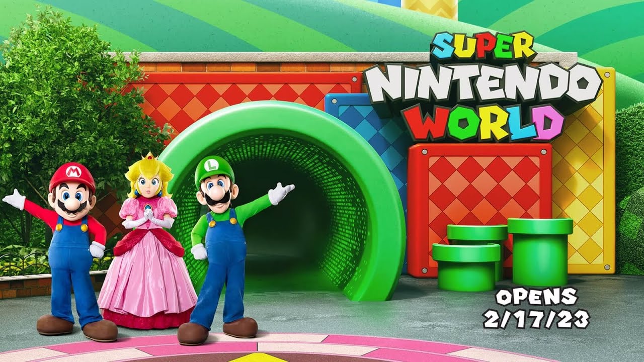 SUPER NINTENDO WORLD @Universal Studios Hollywood first look trying the world, ride and the food!