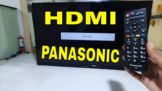 COMO COLOCAR TV PANASONIC NO HDMI