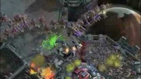 StarCraft II Mutalisk in action