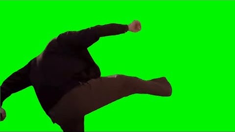 Breaking Bad - Heinsenberg Kicking A Door (Green Screen)