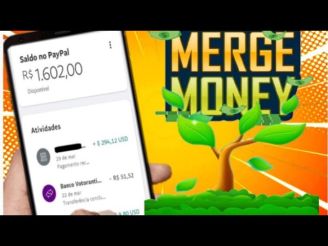 Ganhar dinheiro no PayPal jogando Merge Happy Chicken - Pagamento Contas